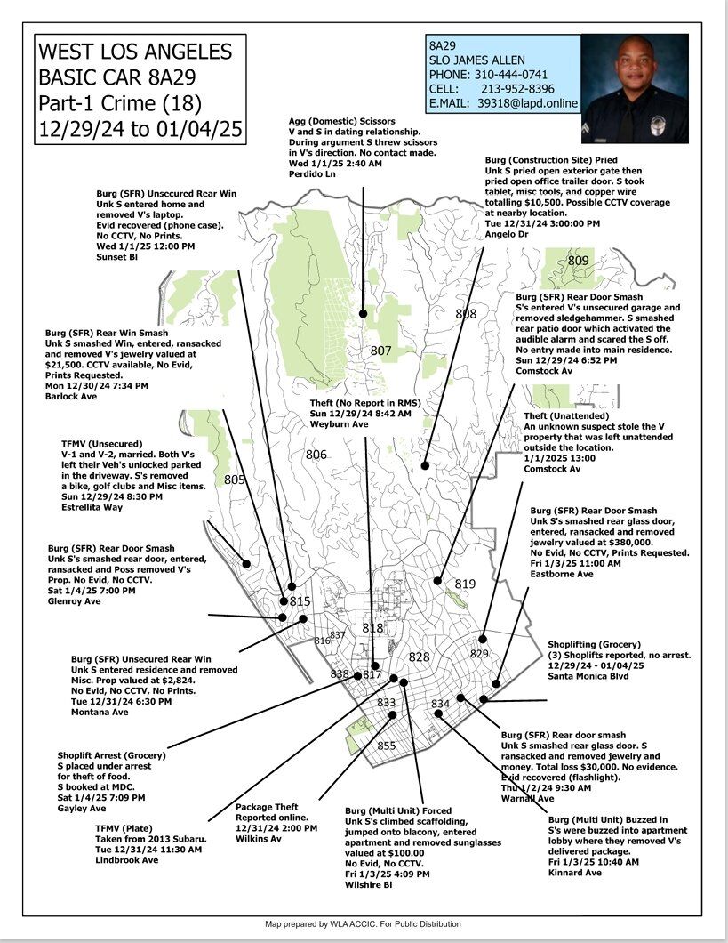 Crime Maps 12/29 – 1/04